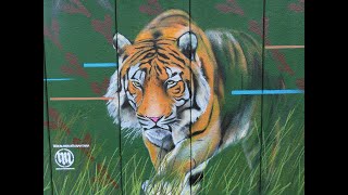 Berlage Wanderwall Street Art Transformatorhuisjes Rivierenbuurt Amsterdam