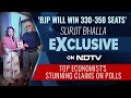 Lok Sabha Elections 2024 | Top Economist: BJP May Get 330-350 Seats, Win Over 5 In Tamil Nadu