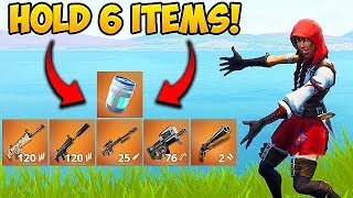 *TRICK* HOLD 6 ITEMS AT ONCE! - Fortnite Funny Fails and WTF Moments! #385