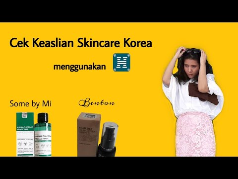 Cek Keaslian Skincare Korea - YouTube

Channel: imyonie
Jangan lupa di like, subscribe, share dan comment