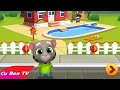Mèo TOM đuổi trộm lượm vàng - Trò chơi mèo TOM nhặt vàng | Cu Ben TV