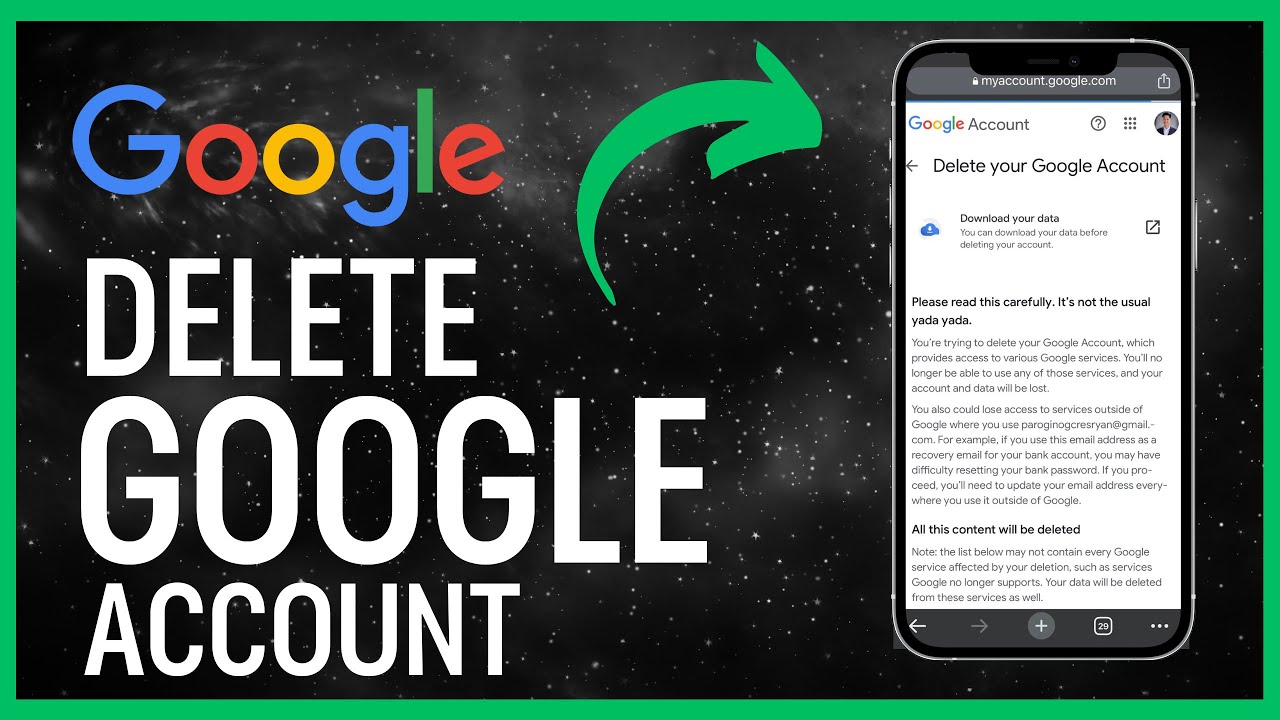 How To Delete Google Account | EASY How To Delete Google Account | EASY