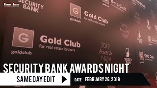Security Bank Gold Club Awards Night 2019 | Same Day Edit by Phases and Faces