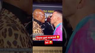 Lmao Dana Got So Scared He Screamed, Usman And Covington Heated Face To Face Ufc 268