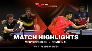 Dorr/Bourrassaud Vs Shetty/Desai | Md Sf | Wtt Feeder Cappadocia 2024