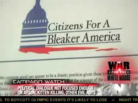 'No Values Voters' Search For Most Evil Candidate