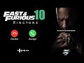 Fast & Furious 10 Bgm Ringtone | JasonMomoa,Vin Diesel,pictures| Slowed Reverb Ringtone #indianfan