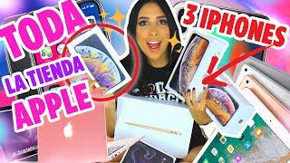 GIVEAWAY: EVERYTHING IN THE APPLE STORE! 3 IPHONE XS MAX, MACBOOK, IPAD PRO AND MORE! | Mariale