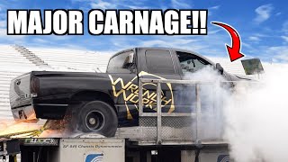 3500Hp Diesel Word Record Dyno Attempt Goes Terribly Wrong