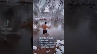 4 Benefits of Doing an Ice Bath / Cold Plunge ❄️ #shorts #icebath