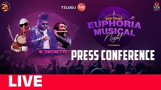 Ntr Memorial Trust Euphoria Musical Night Press Conference Telugu360 Digital