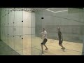 Men's College Squash: 2011 Pool Trophy Quarters -- Rochester and Princeton