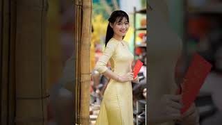 Áo Dài Mỏng Đẹp Hông Anh