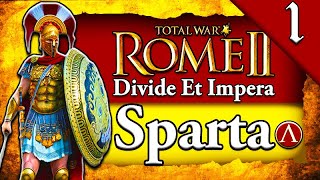 Rise Of Sparta Total War Rome 2 Dei Sparta Campaign Gameplay