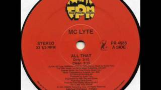 Watch Mc Lyte All That video