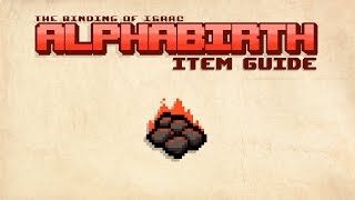 Alphabirth Item Guide Hot Coals