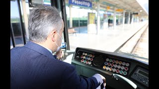 Bursa'da metro '2 dakika'da bir gelir