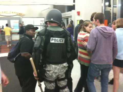 George Mason University Dorms. G-20: Armed Riot Policeman