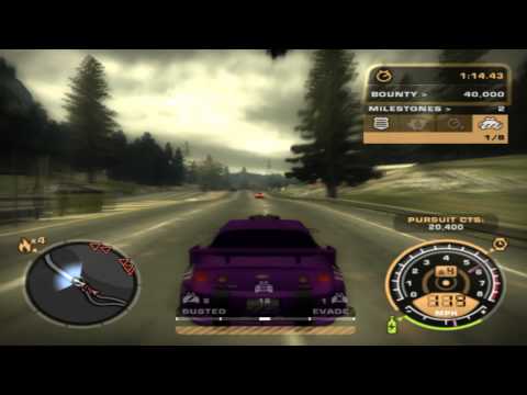 Need for Speed™ Most Wanted 2009 Police Pursuit Level 4 Extreme...
