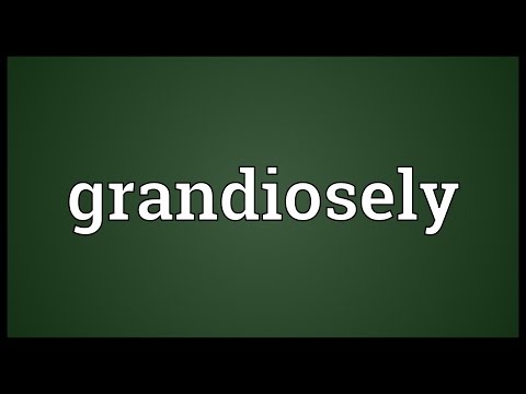 Header of grandiosely