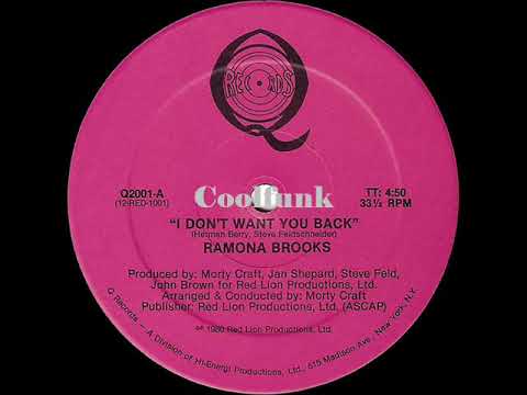 Ramona Brooks - I Don&#039;t Want You Back (12 inch 1980)
