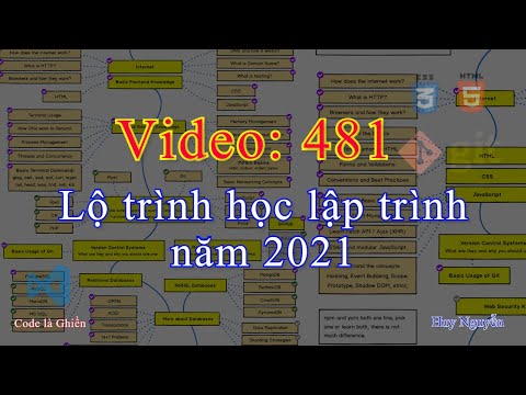 481 - Lộ trình học lập trình năm 2021