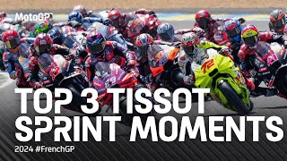 Top 3 Tissot Sprint Moments 🦾 | 2024 #Frenchgp