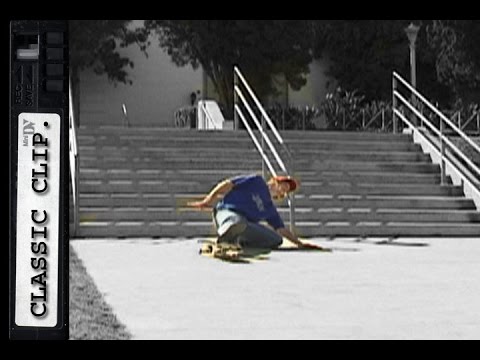 Skateboarder Does Splits Classic Skateboard Slam #117