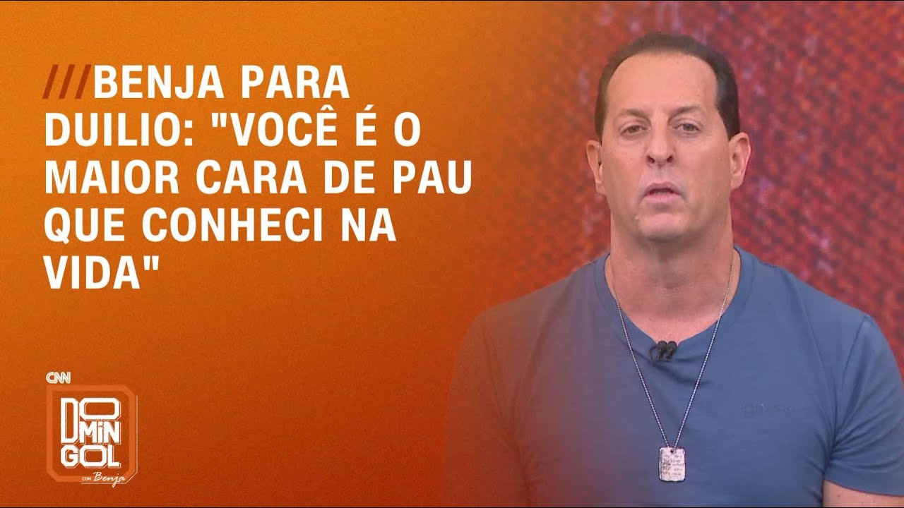 Benja para Duilio: "Você é o maior cara de pau que conheci na vida"