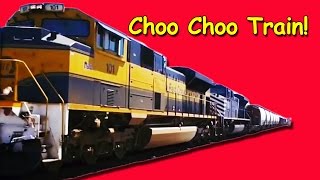 Train Song: Choo Choo Train for Children, Kids, Babies and Toddlers | Counting S