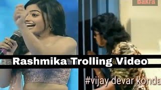 Rashimka mandanna trolling Kannada video...