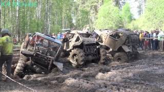 Off-Road vehicles vs Sleeping policeman , Mud race
