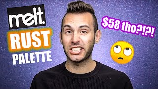 NO BULLSH*T Melt Cosmetics RUST Palette Review
