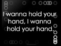 The Beatles- I want to hold your hand lyrics