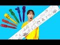 펼쳤다 접었다 원하는대로 색칠해요! 서은이엄마의 디즈니 캐릭터 색칠공부 Disney Coloring Book Paper CraftsㅣJOYPONG