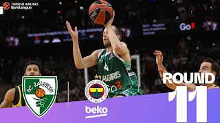 Zalgiris races past Fenerbahce! | Round 11, Highlights | Turkish Airlines EuroLeague