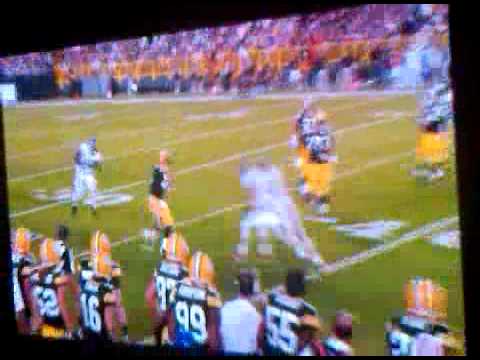 Rodgers gets hammered by brian urlacher. Sep 13, 2009 6:18 PM