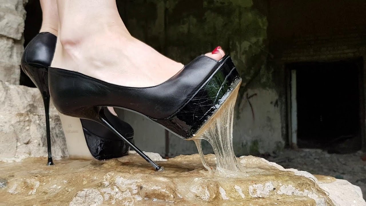 High heels shoe jobs shot sexy compilation