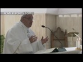 Pope Francis: Don't let your vanity take control