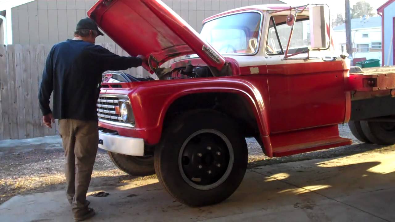 1963 Ford F600 Stake Bed.MP4 - YouTube