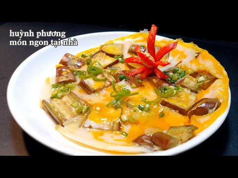 Món chay ngon lạ miệng từ cà tím | trứng chiên chay | eggplant recipes | ngon tại nhà T815