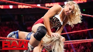 Charlotte Flair Vs. Lacey Evans Raw, June 3, 2019