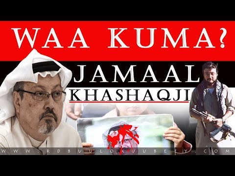WAA KUMA WARIYE JAMAAL KHASHAQJI MAXAASE LOO DILAY?