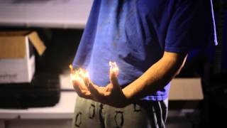 Outside Drawing #1 - Flame Fingers