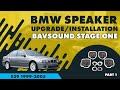 BMW 5 Series Speaker Upgrade 1/4 -BSW Stage I -E39 '99-05