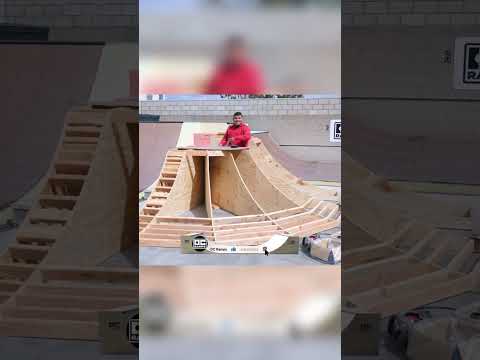 New YouTube video drop‼️ Building the perfect skate park ‼️ #skateclipsdaily #miniramp #skate
