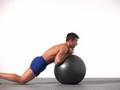 7 Swiss Ball Roll Out