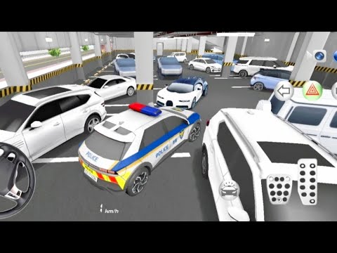 Rescue Police Car From The Hard Parking Lot - 3D Driving Class Simulation  - best Android Gameplay