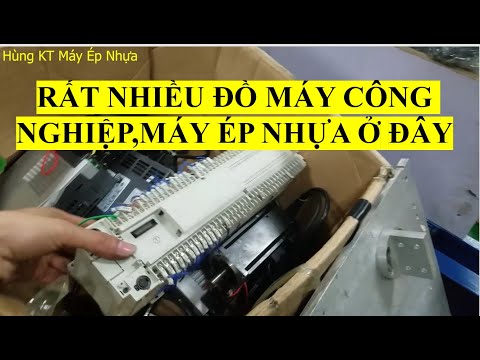 Cuối tuần đi nhặt đồ sửa máy ép nhựa