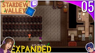 Grandpa's Shed Done | EP05 | Modded Stardew Valley Expanded | Grandpa's Farm| Jo